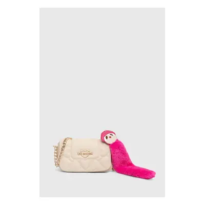 Love Moschino kézitáska bézs, JC4082PP18LO0