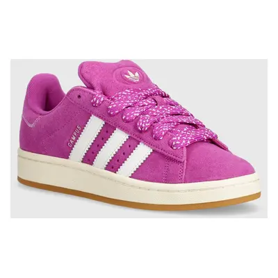 adidas Originals velúr sportcipő Campus 00s lila, IF9616