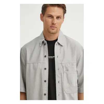 G-Star Raw farmering férfi, galléros, szürke, relaxed, D24603-D551