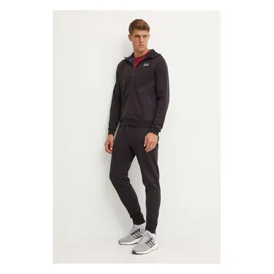 EA7 Emporio Armani melegítő szett fekete, férfi, PJUWZ.6DPV52