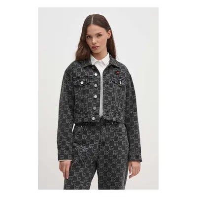 Dkny farmerdzseki HEART OF NY női, szürke, átmeneti, D2B4A115