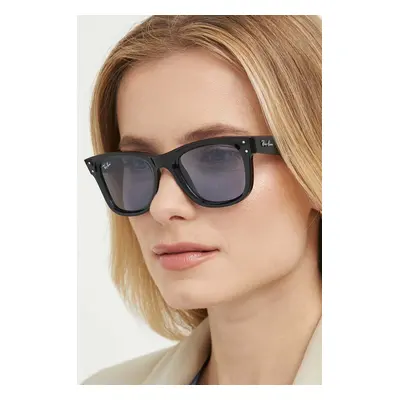 Ray-Ban napszemüveg WAYFARER REVERSE fekete, 0RBR0502S