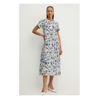 Weekend Max Mara selyem ruha maxi, egyenes