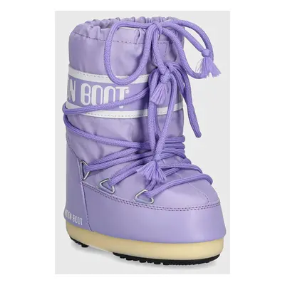 Moon Boot gyerek hótaposó ICON NYLON lila, 80D1400440