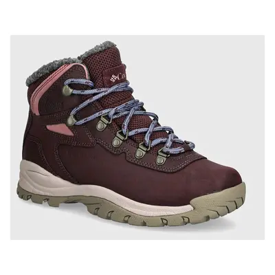 Columbia cipő Newton Ridge Waterproof Omni-Heat bordó