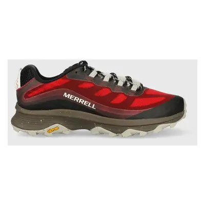 Merrell cipő Moab Speed piros, férfi