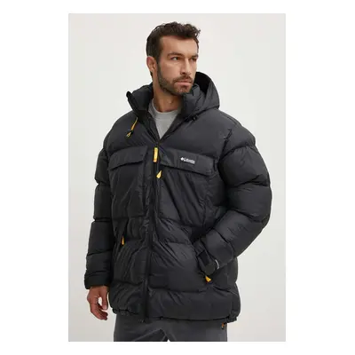 Columbia rövid kabát Ballistic Ridge Oversized Puffer férfi, fekete, téli, oversize