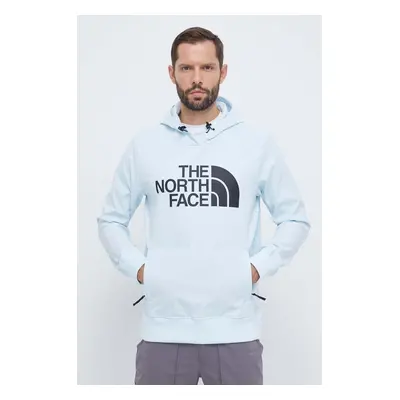 The North Face sportos pulóver Tekno Logo nyomott mintás, kapucnis