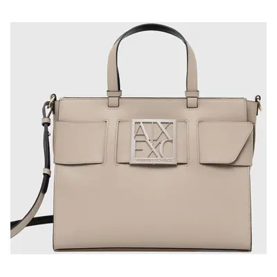 Armani Exchange kézitáska bézs, 0A874