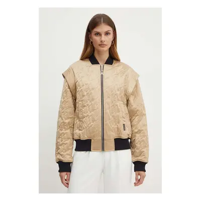 Karl Lagerfeld bomber dzseki női, bézs, átmeneti, 245W1506