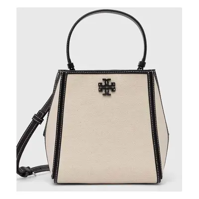 Tory Burch kézitáska McGraw Canvas Small bézs, 158502.254