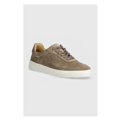 Filling Pieces velúr sportcipő Mondo Suede bézs