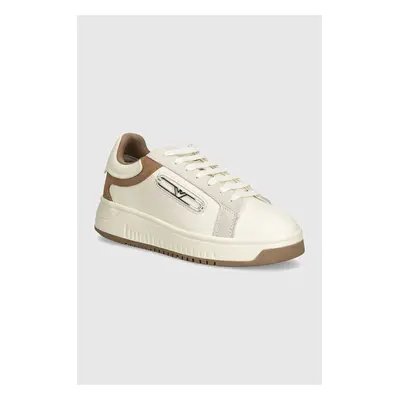 Emporio Armani sportcipő bézs, X3X024 XR222 C680