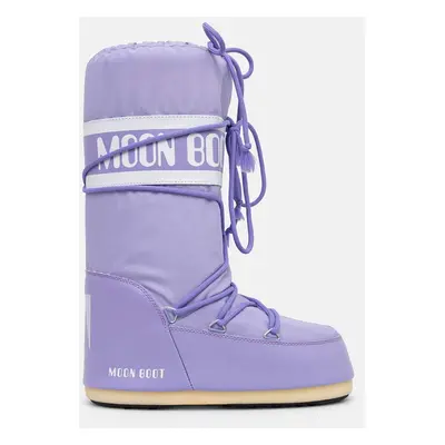 Moon Boot hócipő MB ICON NYLON lila, 80D1400440 E001