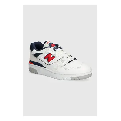 New Balance bőr sportcipő fehér, BB550ESD