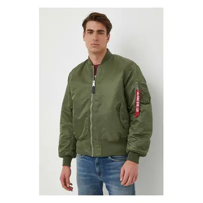 Alpha Industries kifordítható bomber dzseki MA-1 férfi, zöld, átmeneti