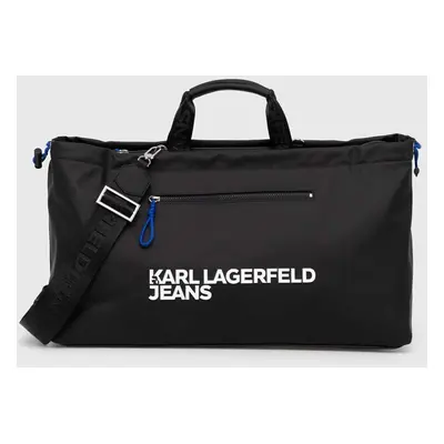 Karl Lagerfeld Jeans táska fekete, 245D3030