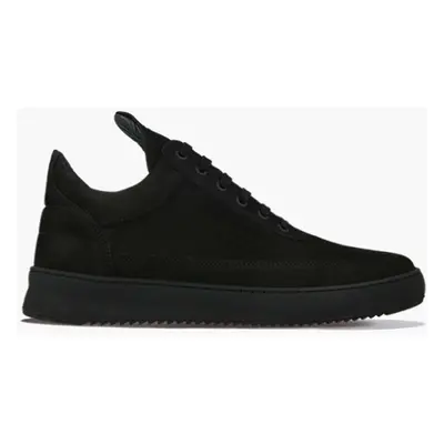 Filling Pieces velúr sportcipő Low Top Ripple fekete