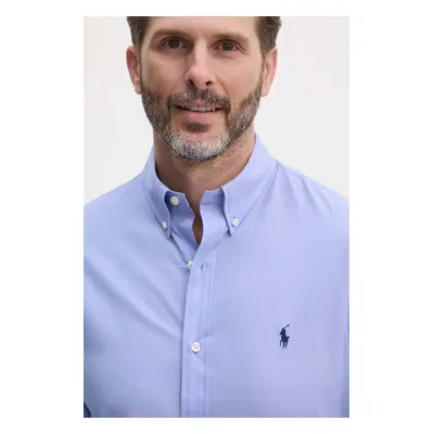 Polo Ralph Lauren ing férfi, legombolt galléros, slim