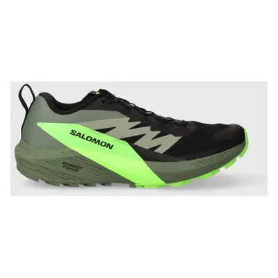 Salomon cipő Sense Ride zöld, férfi, L47181500