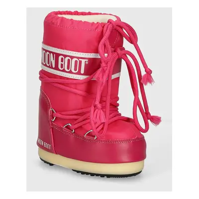 Moon Boot gyerek hótaposó ICON NYLON rózsaszín, 80D1400440