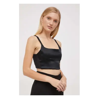 Calvin Klein top női, fekete