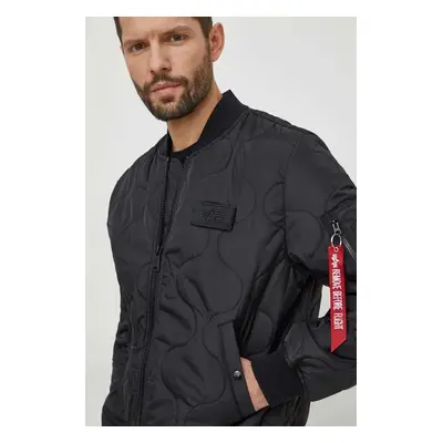 Alpha Industries bomber dzseki MA-1 ALS férfi, fekete, átmeneti