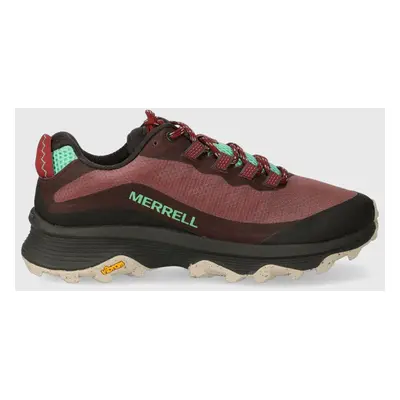 Merrell cipő Moab Speed bordó, női