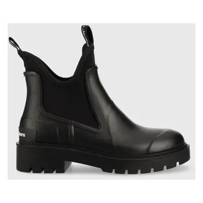 Calvin Klein Jeans gumicsizma Yw0yw01034 Bds Chelsea Rain Boots fekete, női