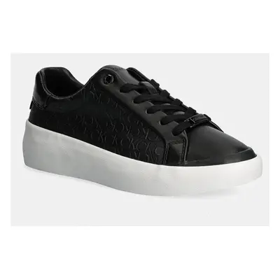 Calvin Klein sportcipő VULC LACE UP MONO MIX fekete, HW0HW02212