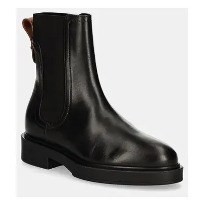 Furla bőr bokacsizma Sfera Chelsea Boot fekete, női, platformos, YI53CIT BX3479 3379S