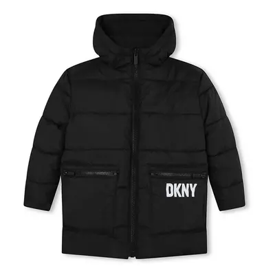 Dkny kifordítható parka fekete