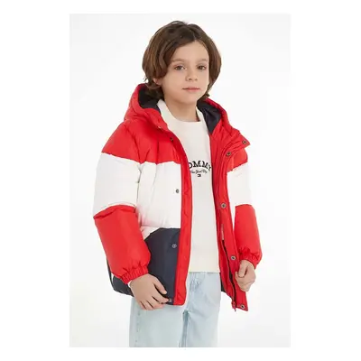 Tommy Hilfiger gyerek sportdzseki piros