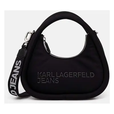 Karl Lagerfeld Jeans kézitáska fekete, 246J3015