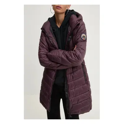 Superdry rövid kabát női, lila, átmeneti, W5011719A-C4J