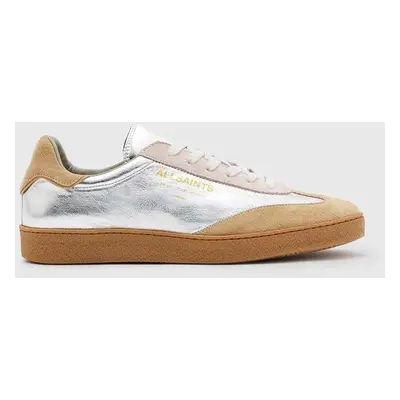 AllSaints bőr sportcipő Thelma Sneaker ezüst, W174FB