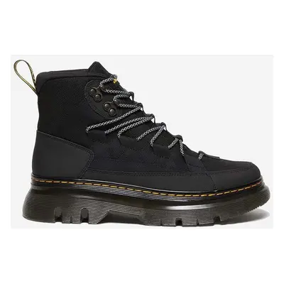 Dr. Martens bokacsizma Boury fekete, női, lapos talpú, DM27831001