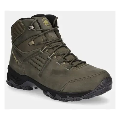 Mammut cipő Mercury IV Mid GTX zöld, férfi, enyhén téliesített, 3030.04710