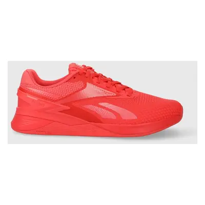 Reebok tornacipő Nano X3 piros