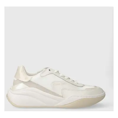 Calvin Klein sportcipő CLOUD WEDGE LACE UP-PEARLIZED fehér, HW0HW02040