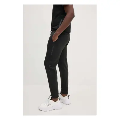 Calvin Klein Jeans melegítőnadrág fekete, nyomott mintás, J30J326175