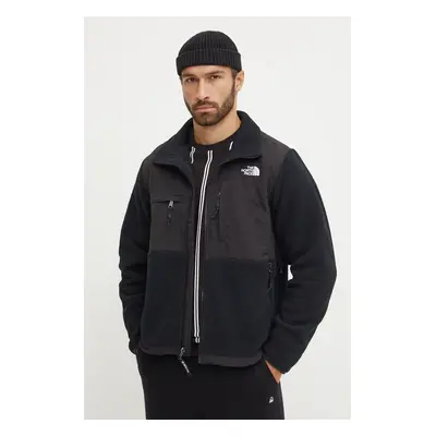 The North Face rövid kabát Retro Denali Jacket fekete, férfi, sima, NF0A88XHJK31