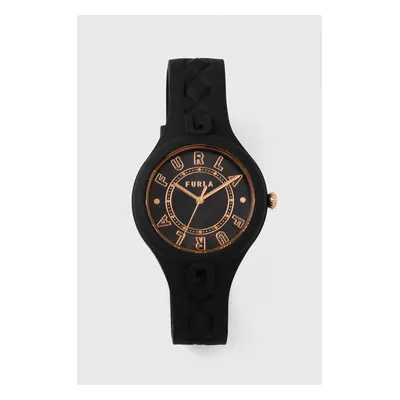 Furla óra fekete, női, WW00056004L3