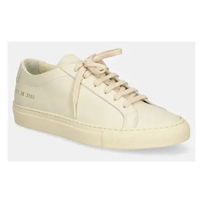 Common Projects bőr sportcipő Original Achilles Low bézs