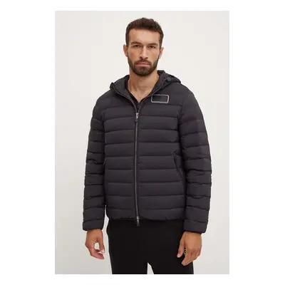 EA7 Emporio Armani pehelydzseki férfi, fekete, téli, PNHAZ.6DPB16