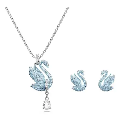 Swarovski nyaklánc és fülbevalók ICONIC SWAN