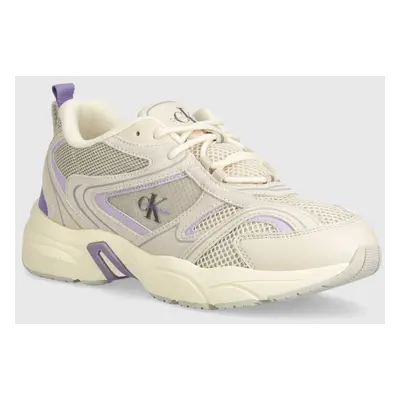 Calvin Klein Jeans sportcipő YW0YW00891 RETRO TENNIS SU-MESH W fehér, YW0YW00891