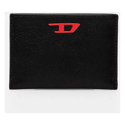 Diesel bőr kártya tok RAVE CARD CASE fekete, X09904.P3738