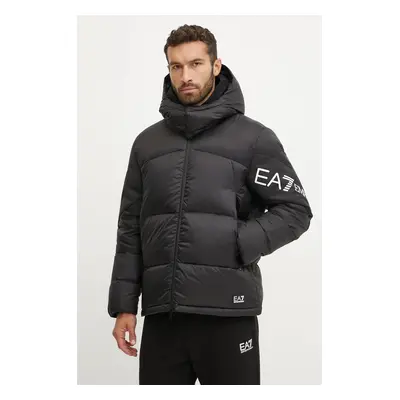 EA7 Emporio Armani pehelydzseki férfi, fekete, téli, PNEOZ.6DPB33