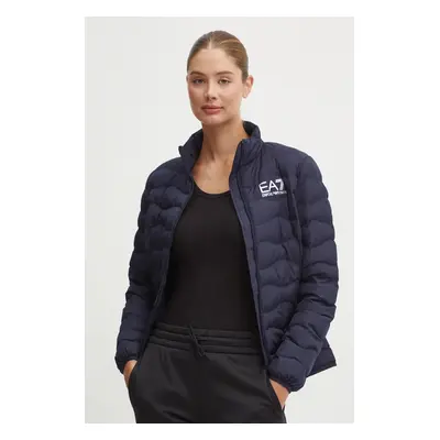 EA7 Emporio Armani rövid kabát női, sötétkék, átmeneti, TNF8Z.8NTB21